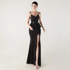 Vestito Nero Elegante Con
