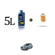 Kit filtro olio e 5L per Skoda