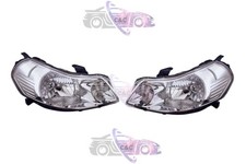 COPPIA FARI FANALE PROIETTORE DX+SX H4 PRED REG ELETT FIAT SEDICI 06>11