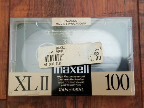 Nastro audiocassetta vuoto