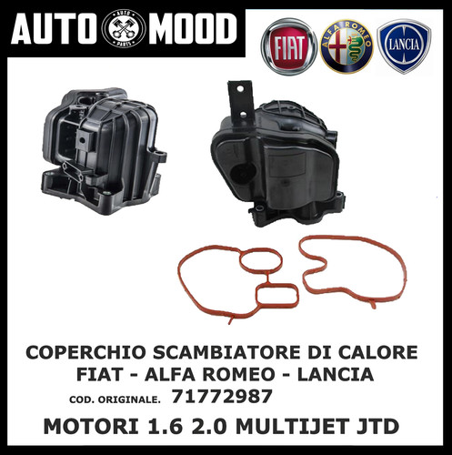 Coperchio scambiatore - scambiatore, di