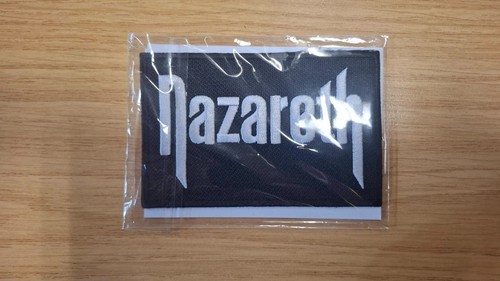 Nazareth logo patch aufnäher - nazareth,