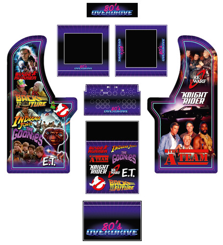 Arcade1up film anni 80 e - tv,