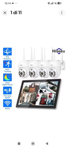 Kit videosorveglianza wireless - videosorveglianza,