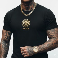 T-shirt uomo ricamata a mano