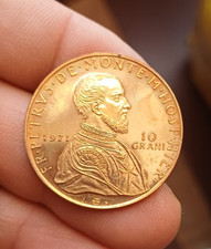 SOVRANO MILITARE ORDINE DI MALTA MONETA 10 GRANI 1971 FDC