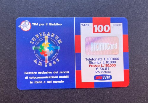 Scheda ricarica usata tim - scheda,