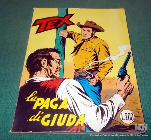 Tex 106 con lire - tex,