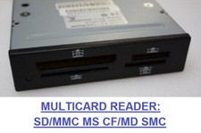 6 in 1 MEMORY CARD READER PER PC FISSO LETTORE INTERNO SD/MMC MS SMC CF/MD