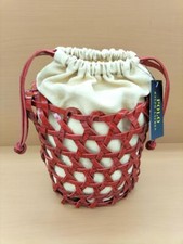 Polo Ralph Lauren pelle cestino medio donna manico superiore spalla limite originale