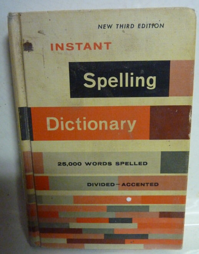 Instant spelling dictionary - instant,