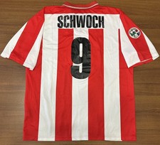 RARA Maglia Matchworn VICENZA  Calcio - Serie B 2004/05 - N.9 SCHWOCH