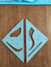 Coppia Squadre Sarta In Legno Perazzolo