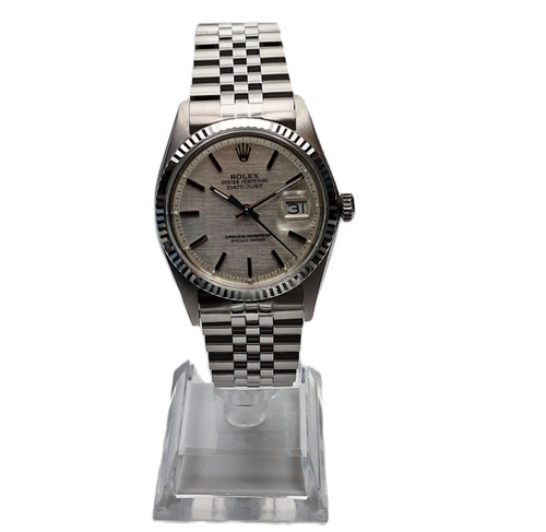 Rolex datejust argento lino - datejust,