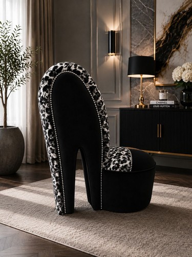 Sedia scarpa tacco - , alto