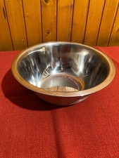 Ciotola acqua o pappa. In metallo con gomma antiscivolo. In ottime condizioni.