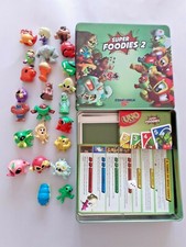 ESSELUNGA SET COMPLETO " SUPER FOODIES 2 / 2020  CON SCATOLA COMPLETA DI GIOCHI