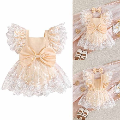 Abiti neonata bambina pizzo - bambina,
