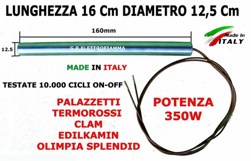 Candeletta resistenza stufa - resistenza,