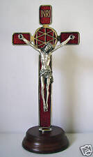 CROCIFISSO IN METALLO SMALTO