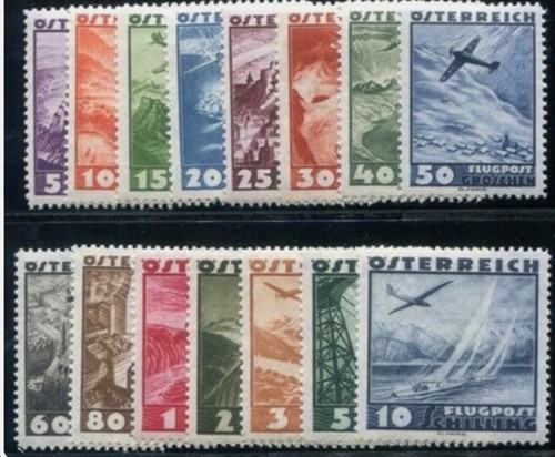 Austria 1935 598 - 1935, 598-612
