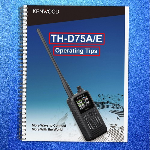 Kenwood d75ae operating - kenwood, th-d75ae