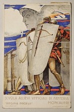 CARTOLINA MILITARE - SCUOLA