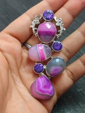 Ciondolo Quarzo Agata Viola