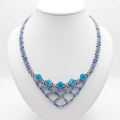 Collana artigianale statement - collana,