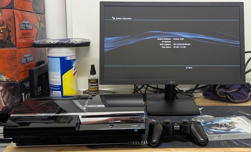 Playstation 80gb piano black - playstation,