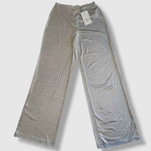 Pantalone zara gamba larga - zara,