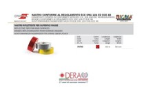 NASTRO ADESIVO RIFLETTENTE PER