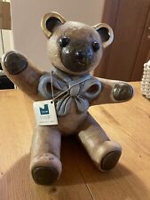 Thun Bellissimo Orso Grande Con Fiocco Vintage Perfetto OFFERTA!!??