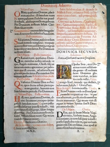 Pagina messale cattolico - di,