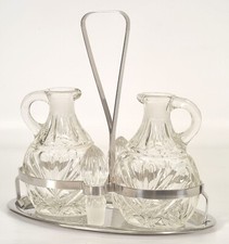 Set vintage olio aceto in