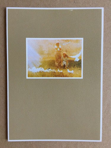 Carte postale double david - double,