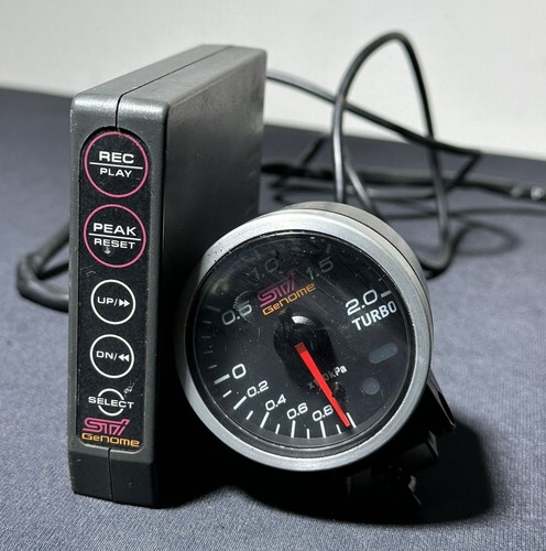 Sti genome boost gauge mm - boost,