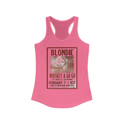 Vintage blondie concert poster - blondie,