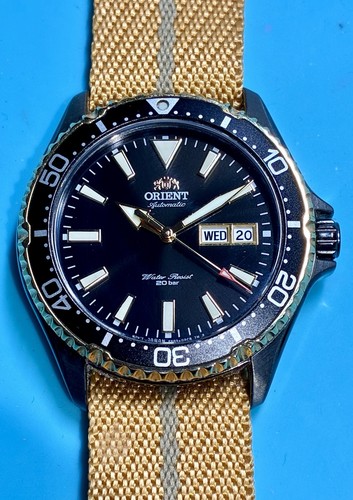 Orient kamasu nero auto - orient,