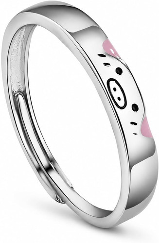 Anello maiale smaltato - anello,