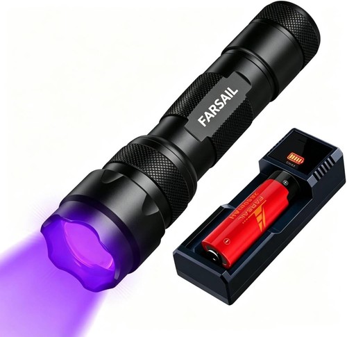 Torcia blacklight 395nm - torcia,