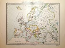 Carta geografica antica EUROPA