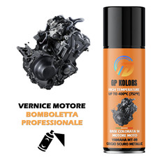 Vernice Motore Moto Spray YAMAHA MT-09 GRIGIO METALLIZZATO | High Temperature