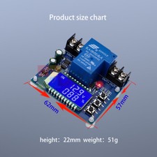 Modulo Controllo Carica Batteria 30A DC Spegnimento Automatico Protezione Tensione