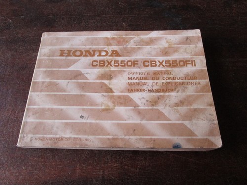Honda cbx 550 cbx550f - 550, f