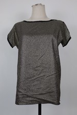 SAINT LAURENT RIVE GAUCHE TOP MAGLIA DONNA TG 38 T-SHIRT WOMAN ITALY VINTAGE