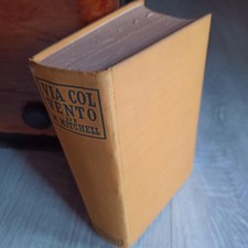 Via Col Vento Libro D'Epoca