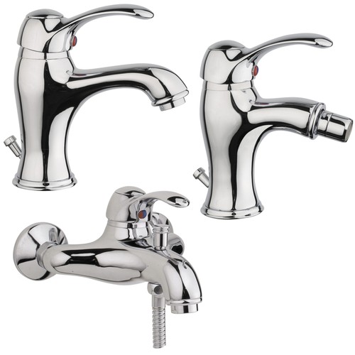 Set miscelatori lavabo bidet