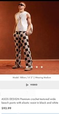 ASOS DESIGN Premium pantaloni