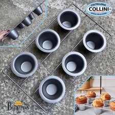 Birkmann - Teglia antiaderente per 6 POP-OVER dolci o salati